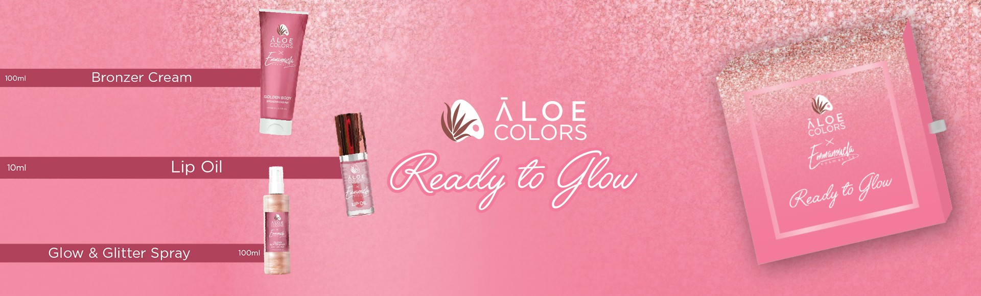 Aloe Colors x Emmanouela Cosmetics