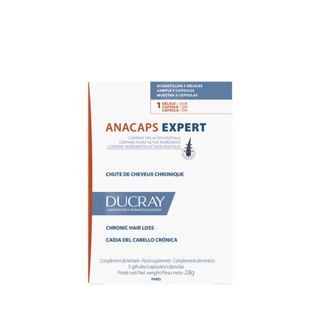 Ducray Anacaps Expert Συμπλήρωμα Διατροφής Για Τη Χρόνια Τριχόπτωση 30caps