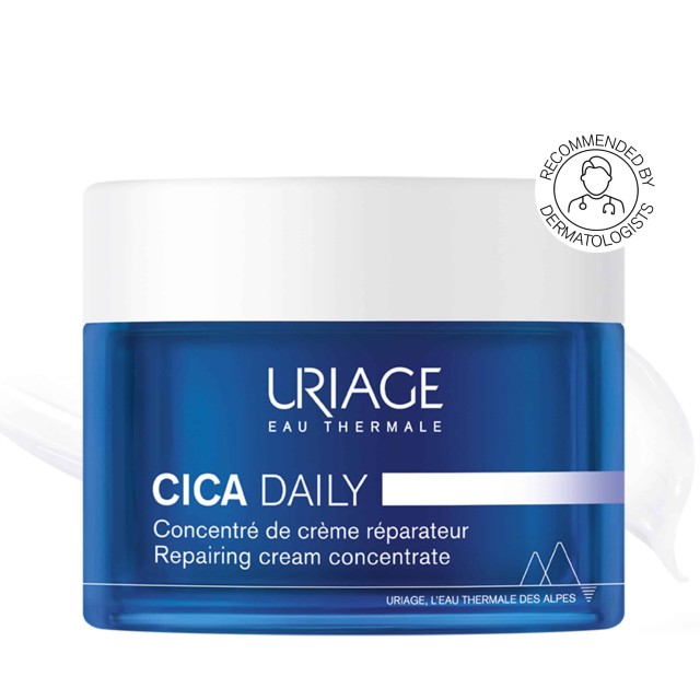 Uriage Cica Daily Repairing Cream Concentrate, Ενυδατική Κρέμα Επανόρθωσης 50ml