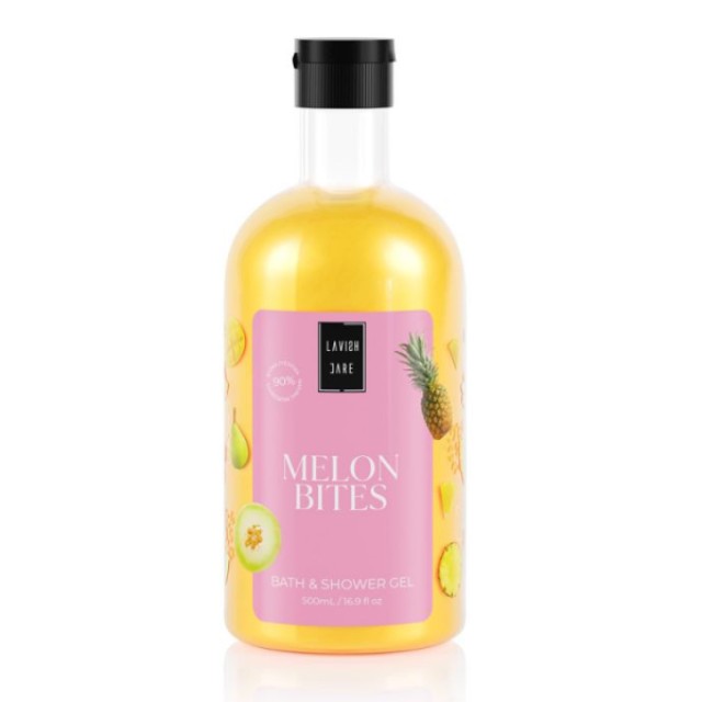 Lavish Care Bath & Shower Gel Melon Bites Aφρόλουτρα, 500ml