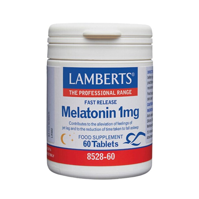 Lamberts Melatonin 1mg Συμπλήρωμα για τον Ύπνο 60 ταμπλέτες