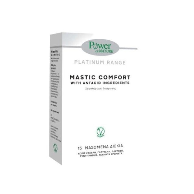 Power of Nature Platinum Range Mastic Comfort, 15chew.tabs