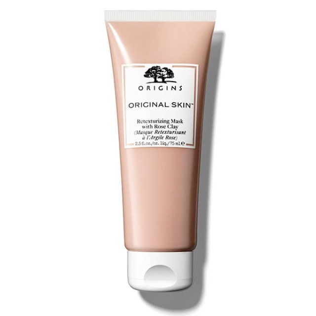 Origins Original Skin Retexturizing Mask Rose Clay Μάσκα Αποτοξίνωσης & Λάμψης Ροζ Άργιλος 75ml