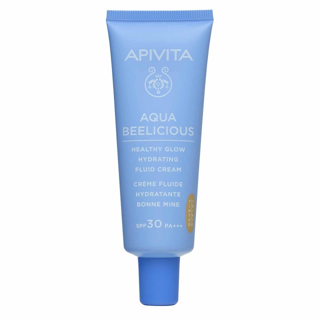 Apivita Aqua Beelicious Λεπτόρρευστη Κρέμα Ενυδάτωσης Για Φυσική Λάμψη SPF30 40ml