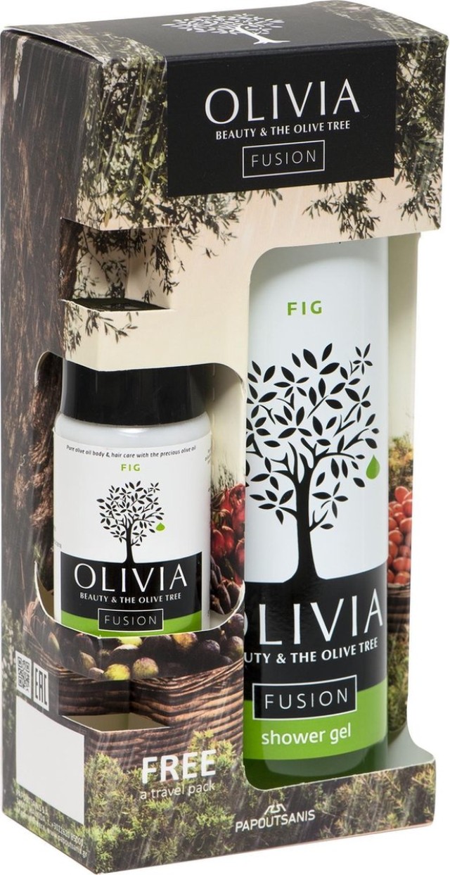 Olivia promo shower gel fig & body lotion