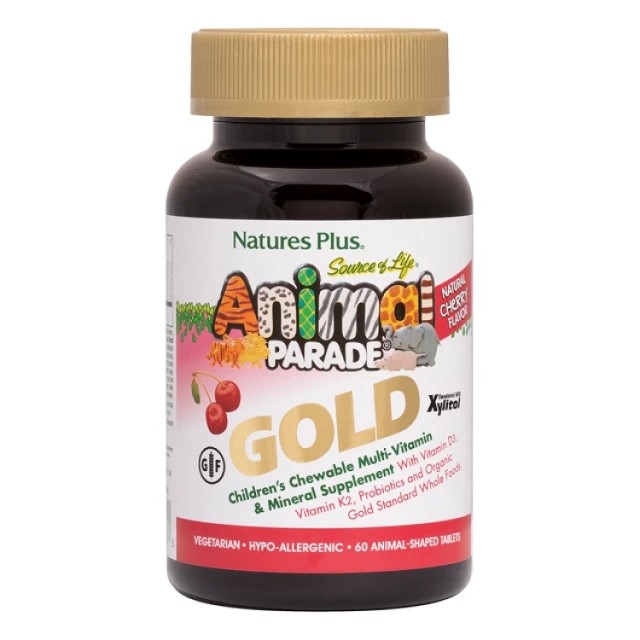 NATURE`S PLUS ANIMAL PARADE GOLD TABS 60