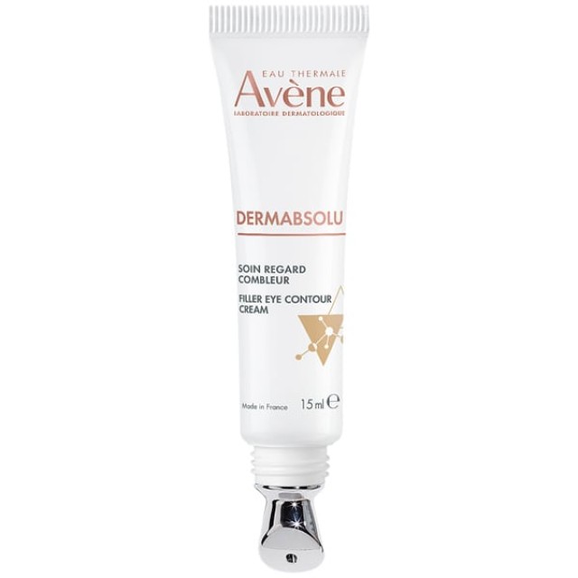 Avene DermAbsolu Filler Eye Contour Cream Κρέμα Ματιών για Ρυτίδες, Μαύρους Κύκλους & Σακούλες, 15ml