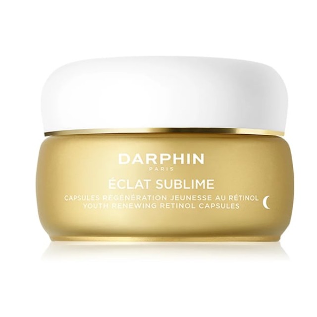 Darphin Eclat Sublime Youth Renewing Retinol Capsules,Φόρμουλα Ρετινόλης Νυκτός Κατά των Ρυτίδων, 60cap