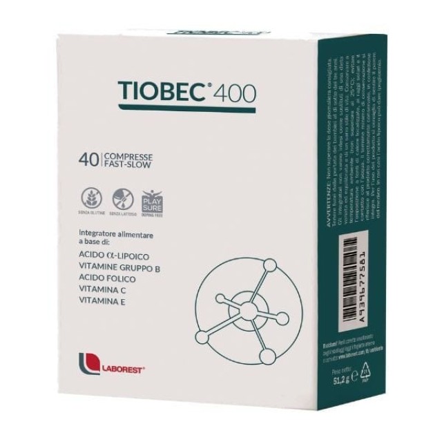 Laborest Tiobec 400, 40tabs