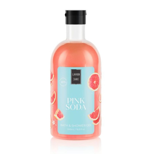 Lavish Care Pink Soda Bath & Shower Gel Aφρόλουτρο, 500ml