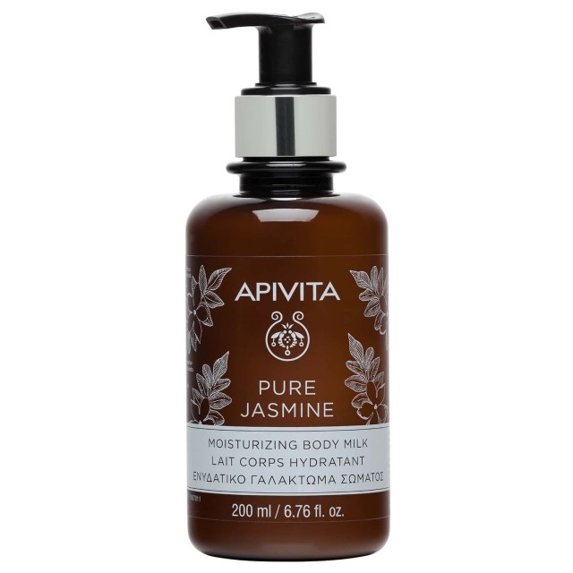 Apivita Pure Jasmine Ενυδατικό Γαλάκτωμα Σώματος Γιασεμί 200ml