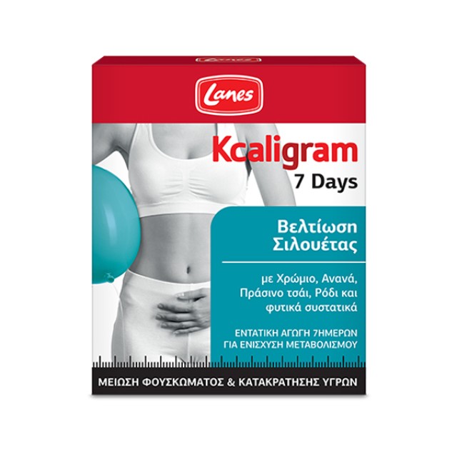 Lanes Kcaligram 7 Days, Tablets, 14