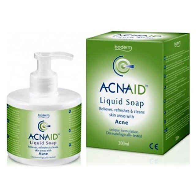 Boderm Acnaid Liquid Soap Water Lily Υγρό Σαπούνι Καθαρισμού, 300ml