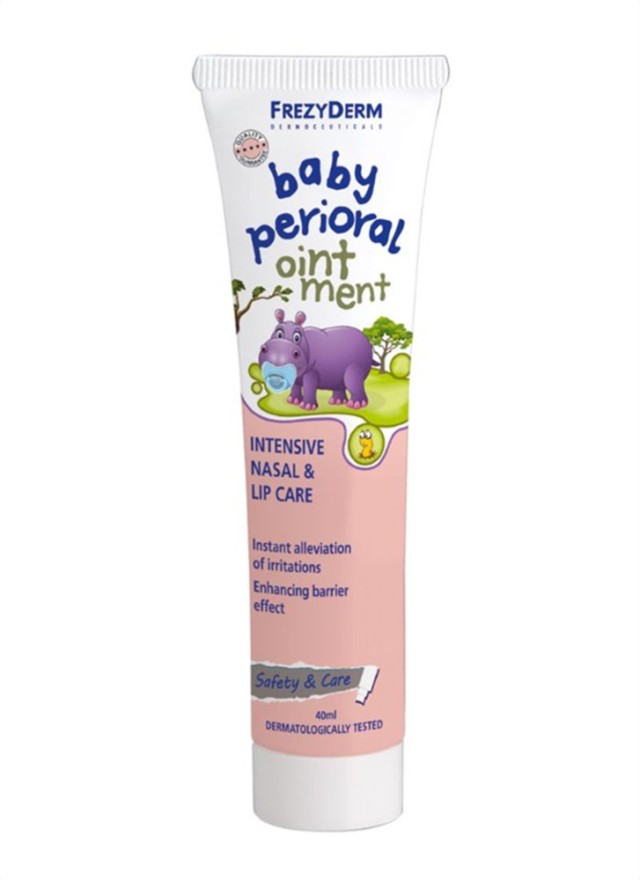 Frezyderm Baby Perioral Cream Μαλακτική Κρέμα για την Περιποίηση της Ρινοστοματικής Περιοχής των Βρεφών, 40ml