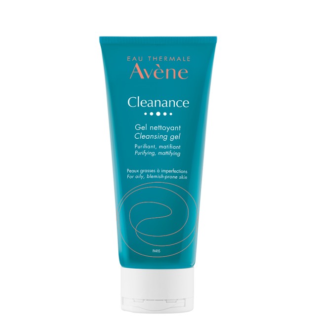 Avene Cleanance Cleansing Gel For Oily Blemish Prone Skin Tube Gel Καθαρισμού Προσώπου & Σώματος Για Λιπαρές & Με Τάση Ακμής Επιδερμίδες 200ml