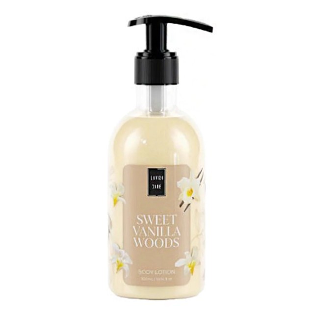 Lavish Care Sweet Vanilla Woods Ενυδατική Κρέμα Σώματος με Άρωμα Βανίλια, 300ml