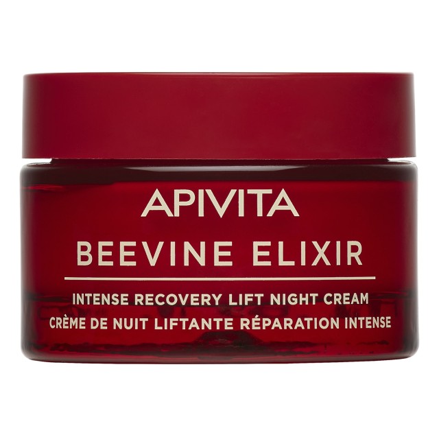 Apivita Beevine Elixir Ιntense Recovery Lift Night Cream Κρέμα Νύχτας Εντατικής Επανόρθωσης & Lifting, 50ml