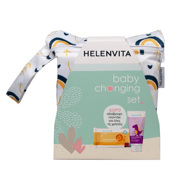 Helenvita Baby Nappy Rash Cream 150ml & Baby Μωρομάντηλα 64τμχ