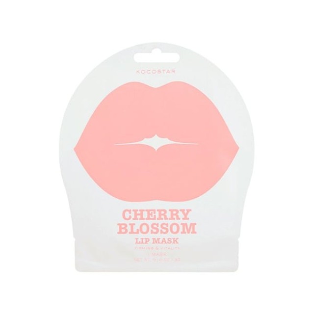 Kocostar Cherry Blossom Lip Mask Ενυδατική Μάσκα για την Περιοχή γύρω από τα χείλη 1Τμχ