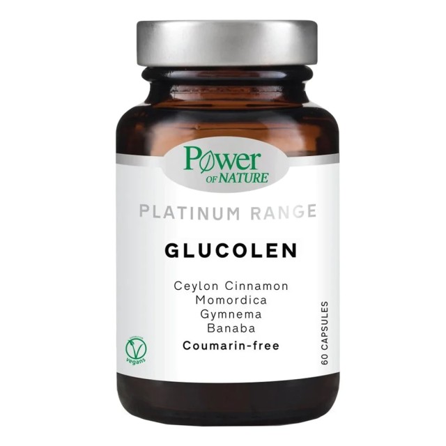 Power Health Classics Platinum Glucolen 60 Caps Μείωση Γλυκόζης