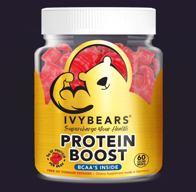 IVYBEARS PROTEIN BOOST 60 ΖΕΛΕΔΑΚΙΑ-ΑΡΚΟΥΔΑΚΙΑ