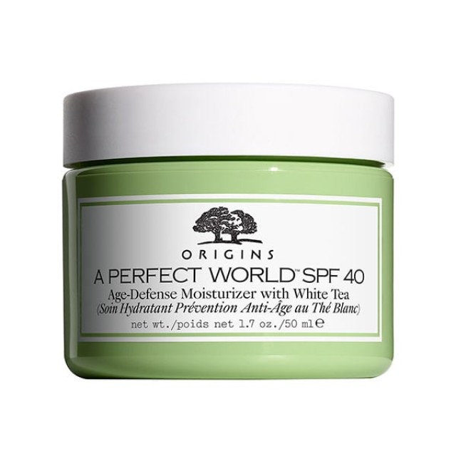 Origins A Perfect World Age-Defense Moisturizer With White Tea SPF40 50 ml