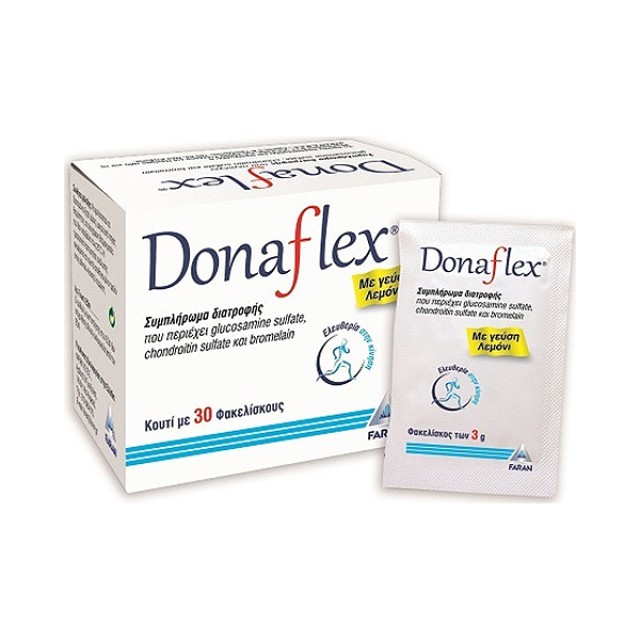 FARAN Donaflex Sachets Lemon, 30x3g