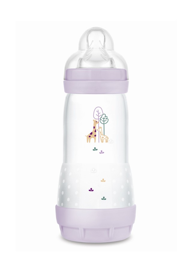 Mam Πλαστικό Μπιμπερό Easy Start Anti-Colic Κατά των Κολικών 320ml για 4+Μηνών Κορίτσι