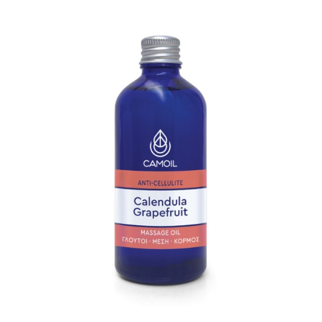 Camoil Calendula Grapefruit Anti-Cellulite Massage Oil Έλαιο Μασάζ κατά της Κυτταρίτιδας, 100ml