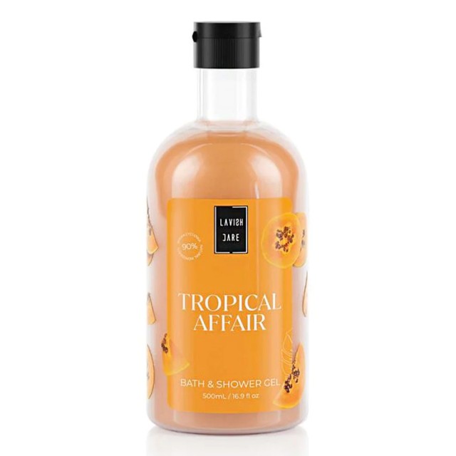 Lavish Care Bath & Shower Gel Tropical Affair Αφρόλουτρο, 500ml