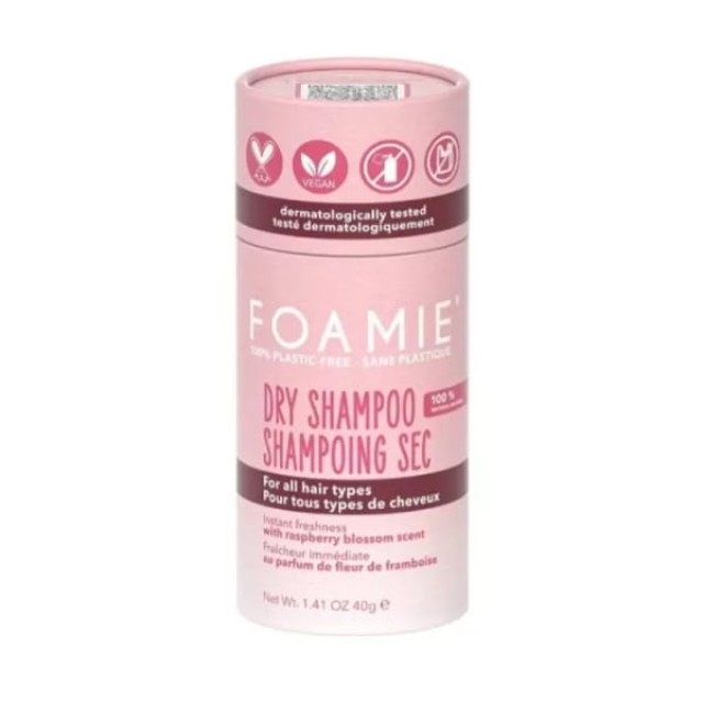 Foamie Dry Shampoo Ξηρό Σαμπουάν για Όλους τους Τύπους & Χρώματα Μαλλιών, 40gr