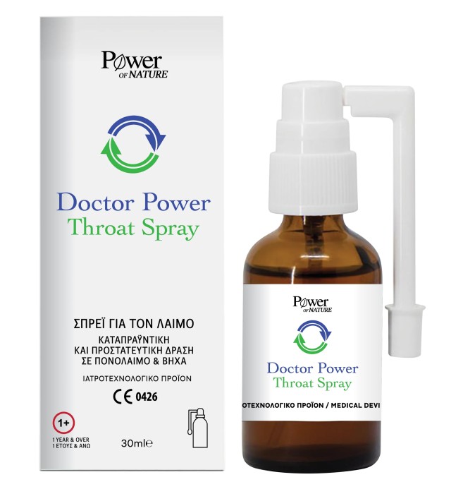 Power of Nature Doctor Power Throat Spray, 30ml