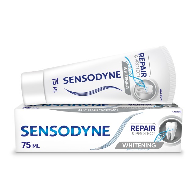 Sensodyne Repair & Protect Whitening Οδοντόκρεμα για Αναδόμηση και Λεύκανση 75ml