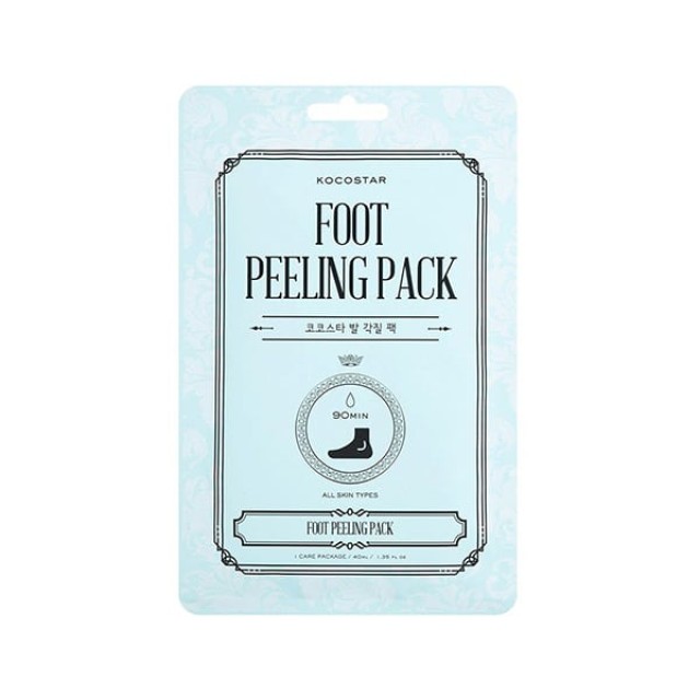 Kocostar Foot Peeling Pack Για Σκασμένες Φτέρνες 1 Ζεύγος