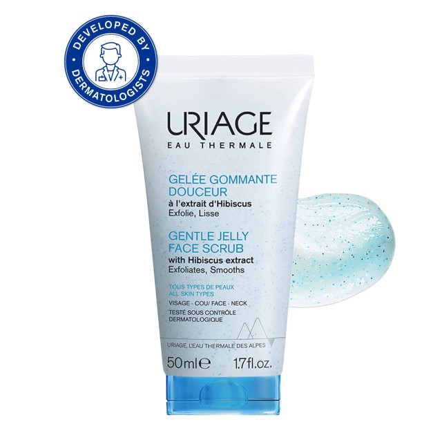 URIAGE GENTLE JELLY FACE SCRUB ΑΠΟΛΕΠΙΣΗ ΠΡΟΣΩΠΟΥ 50ml