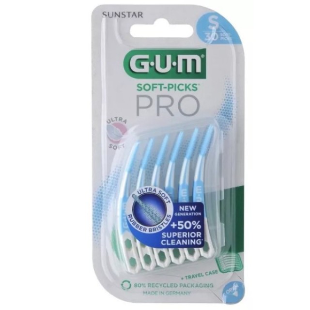 Gum Soft Picks Pro Μεσοδόντια Βουρτσάκια Small, 30τεμ