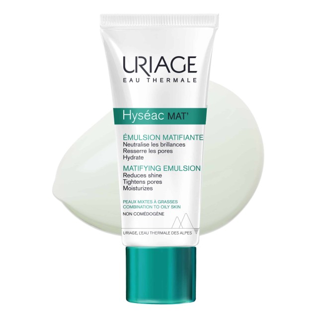 Uriage Hyseac Mat Mattifying Care Σμηγματορυθμιστική Κρέμα Προσώπου 40ml