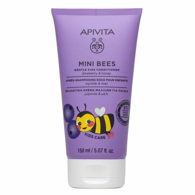 Apivita Kids Conditioner Με Μύρτιλο & Μέλι 150ml