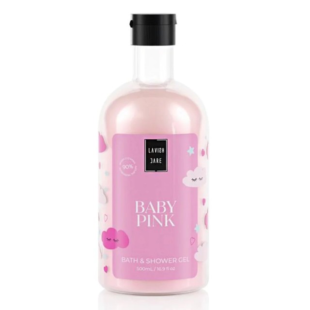 Lavish Care Bath & Shower Gel Baby Pink Aφρόλουτρο, 500ml