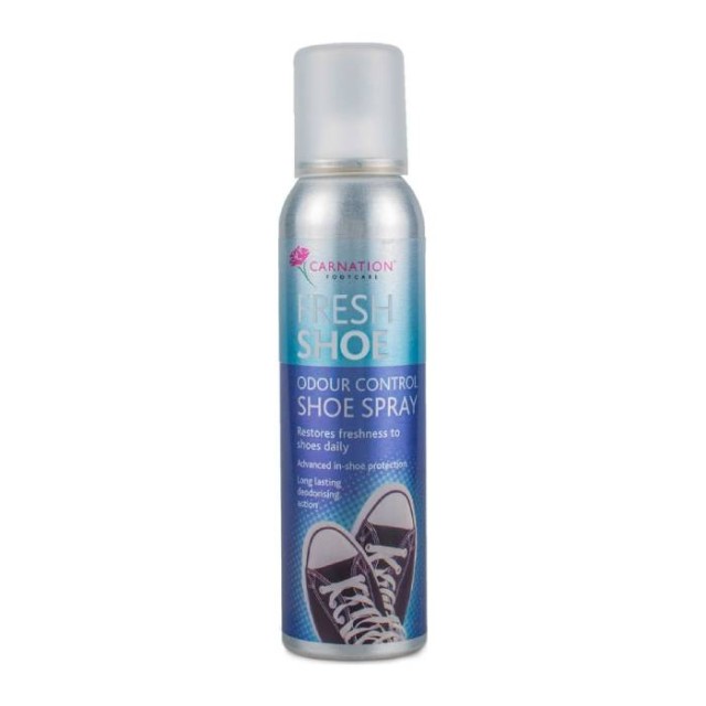 Carnation Fresh Shoe Odour Control Shoe Spray Αποσμητικό Σπρέι Παπουτσιών 150ml