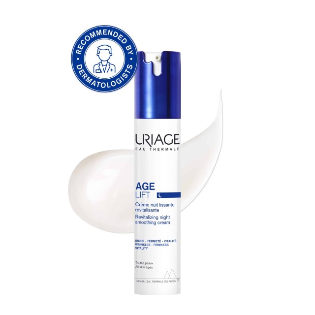 Uriage Age Lift Revitalizing Night Smoothing Cream Αντιγηραντική Κρέμα Νυκτός 40ml