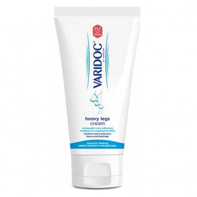 Vican Varidoc Heavy Legs Cream Κρέμα που Ανακουφίζει Γρήγορα & Αποτελεσματικά τα Βαριά & Κουρασμένα Πόδια, 150ml