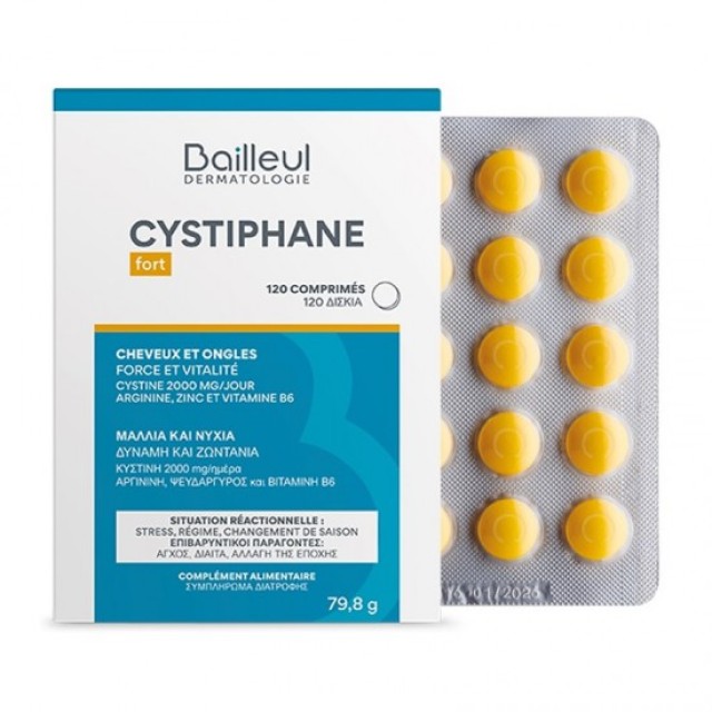 Biorga Bailleul promo Cystiphane fort 120 tabs (+20 tabs -20%)