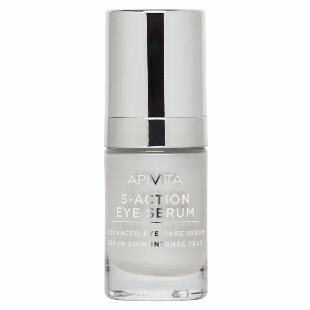 Apivita 5-Action Eye Serum Με Λευκό Κρίνο 15ml