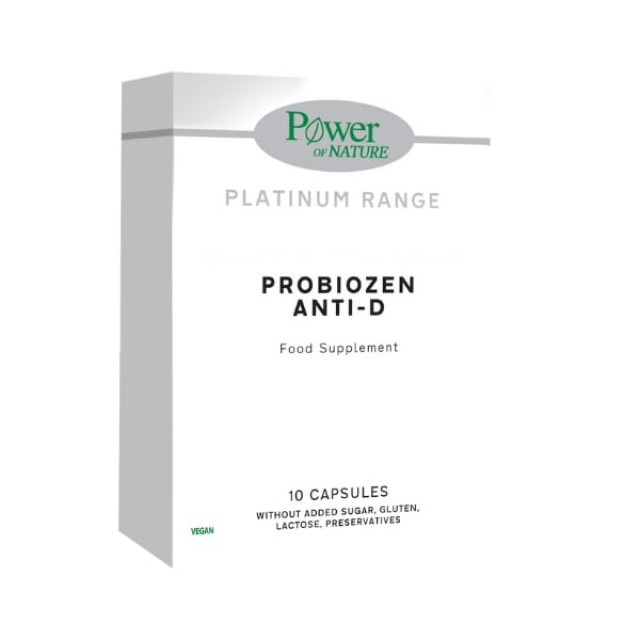 Power of Nature Platinum Range Probiozen Anti-D, 10caps