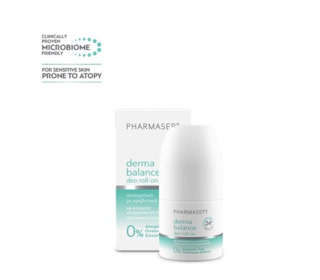 Pharmasept Balance Mild Deo Roll-On 24h για Ξηρές Επιδερμίδες 50ml