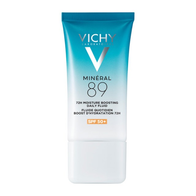 Vichy Mineral 89 72H Moisture Boosting Daily Fluid SPF50+ with pure Hyaluronic Acid 50ml