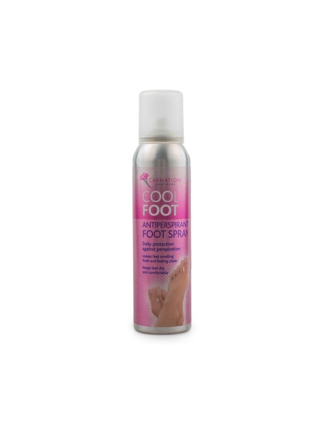 Carnation Cool Foot Antiperspirant Foot Spray Αντιιδρωτικό Σπρέι Ποδιών 150ml