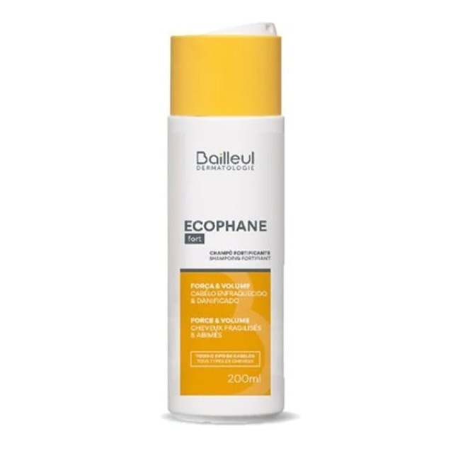 Bailleul Dermatologie Ecophane Fort Shampoing Fortifiant Σαμπουάν Ενδυνάμωσης, 200ml