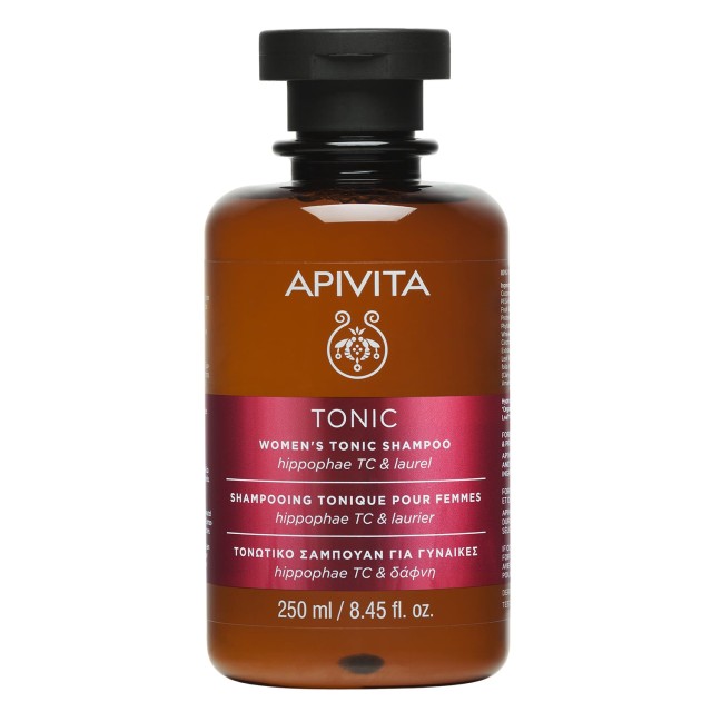 Apivita Womens Tonic Shampoo Τονωτικό Σαμπουάν Κατά Της Γυναικείας Τριχόπτωσης Με Hippophae TC & Δάφνη 250ml